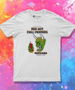 Red Hot Chili Peppers Nirvana Pearl Jam T Shirt