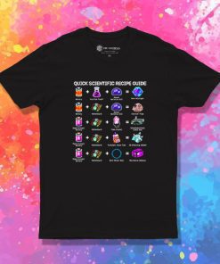 Rick And Morty Scientific Recipe Guide T Shirt