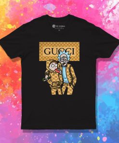 Rick and Morty Wearing Gucci T Shirt