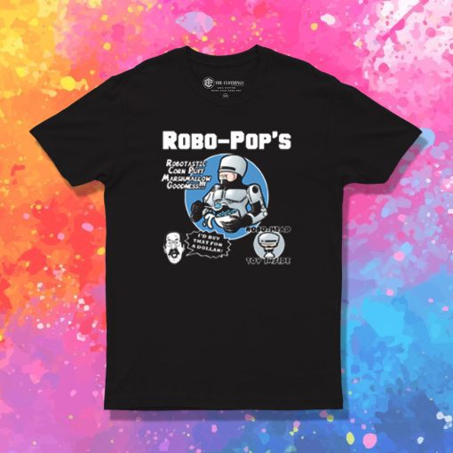 RoboPops Cereal Box Mashup T Shirt