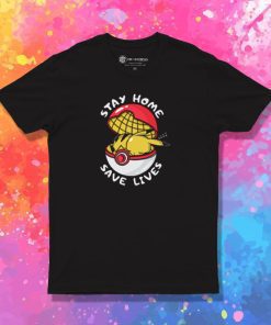 STAY HOME PIKACHU T Shirt