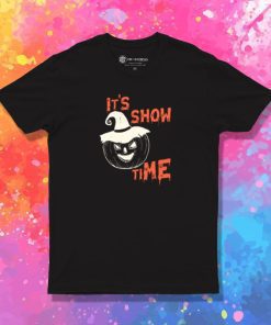 Scary Pumpkin Show Time Funny Halloween T Shirt