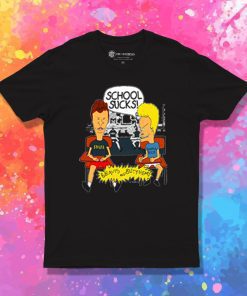 School Sucks Beavis T Shirt