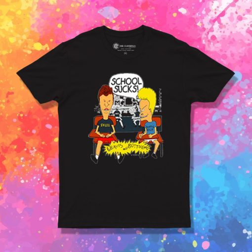 School Sucks Beavis T Shirt