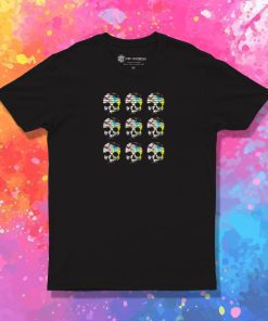 Skulls Colors T Shirt