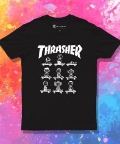 Snoopy Peanuts Skateboard Parody T Shirt