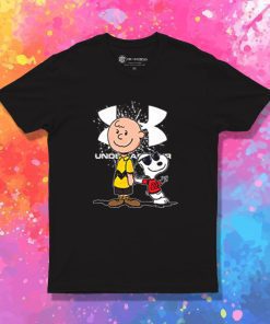 Snoopy Peanuts Under Armour Logo T Shirt