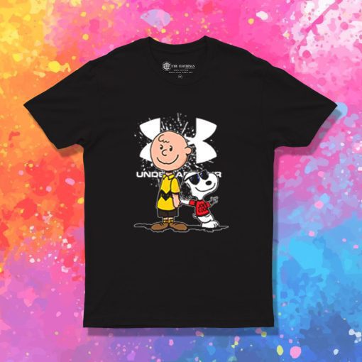 Snoopy Peanuts Under Armour Logo T Shirt