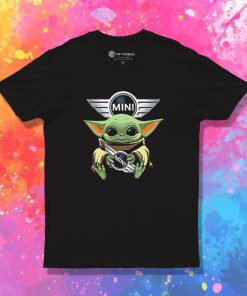 Star Wars Yoda Hugs Mini Cooper Car Logo 2020 T Shirt