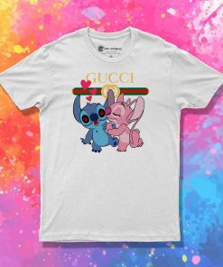 Stitch Angel Kiss Gucci T Shirt