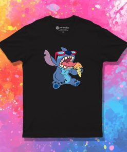 Stitch Eat Ice Cream Funny T Shirt