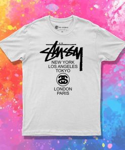 Stussy World Tour T Shirt