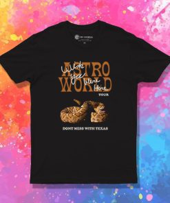 Texas Travis Scott Tour Astroworld T Shirt