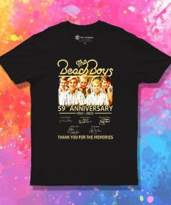 The Beach Boys 59th Anniversary T Shirt
