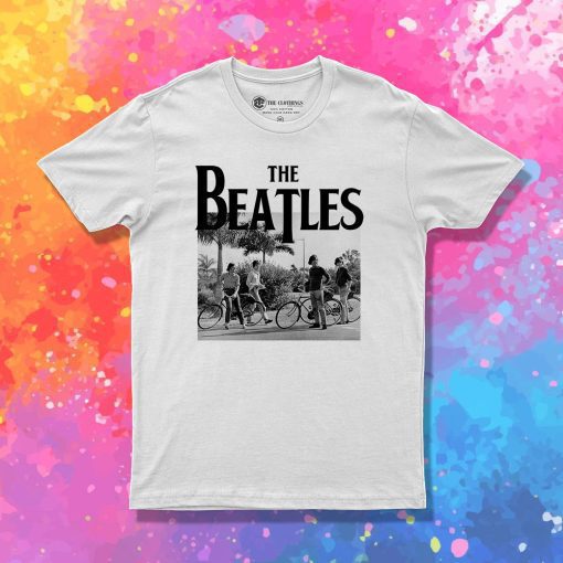 The Beatles Bicycle T Shirt