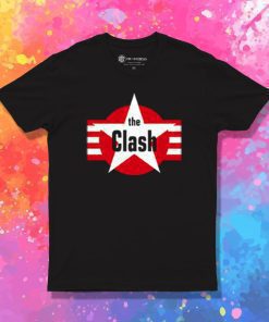 The Clash Star And Stripes Magnet T Shirt