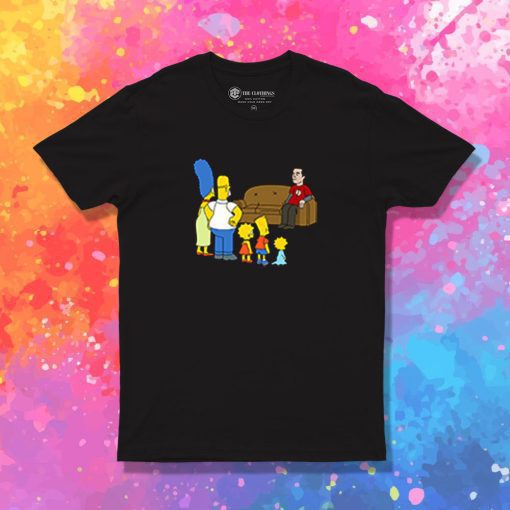The Simpsons Family Sheldon Cooper T Shirt