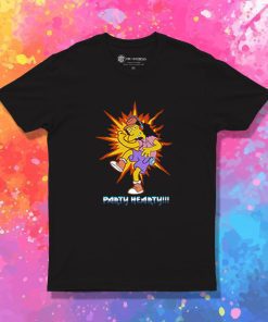 The Simpsons Party Hearty Metal Vintage T Shirt
