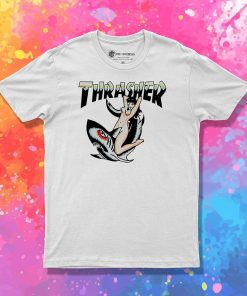 Thrasher Shark Tattoo T Shirt