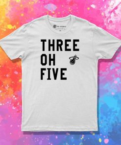 Three Oh Five Miami Heat T Shirt