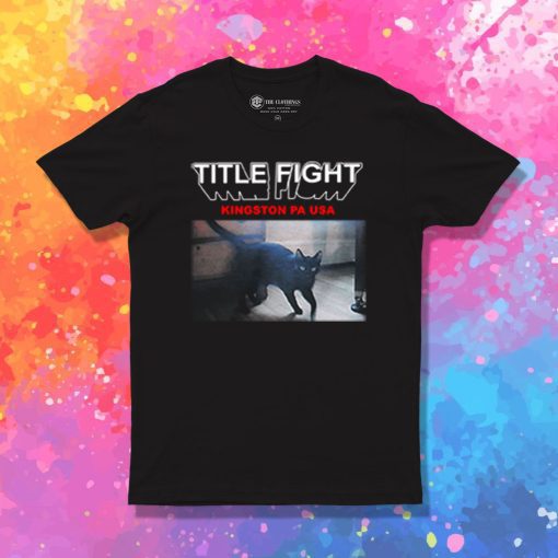 Title Fight Kingston Cat T Shirt