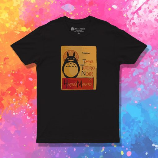 Totoro Noir T Shirt