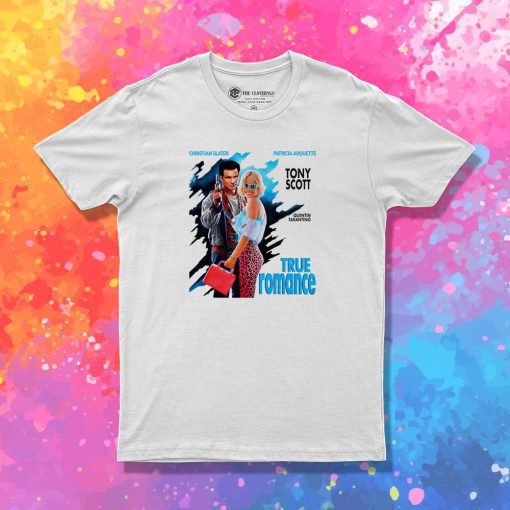 True Romance 90s Action Movie T Shirt