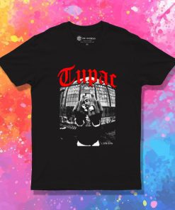 Tupac Birds Vintage Retro T Shirt