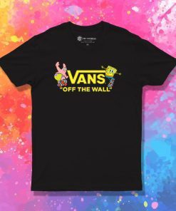 Vans Spongebob Squarepants Collaboration Yellow T Shirt