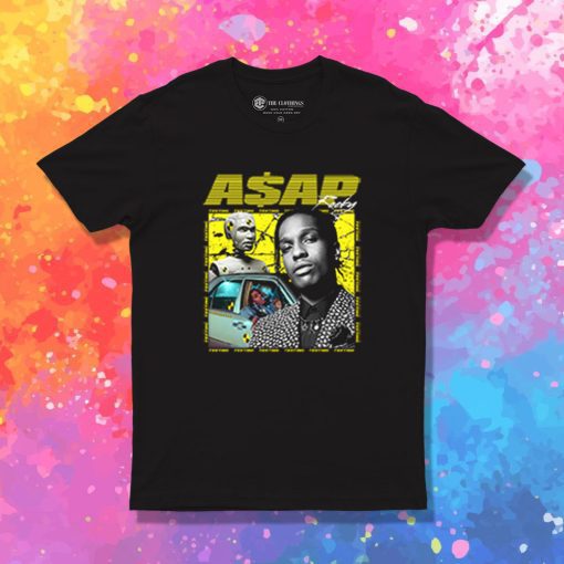 Vintage Hip Hop Asap Rocky Urban T Shirt
