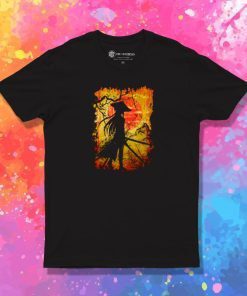 Vintage Lady Samurai T Shirt