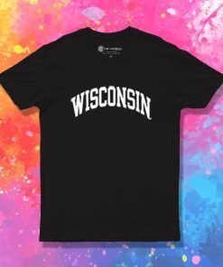 Vintage Wisconsin University College T Shirt