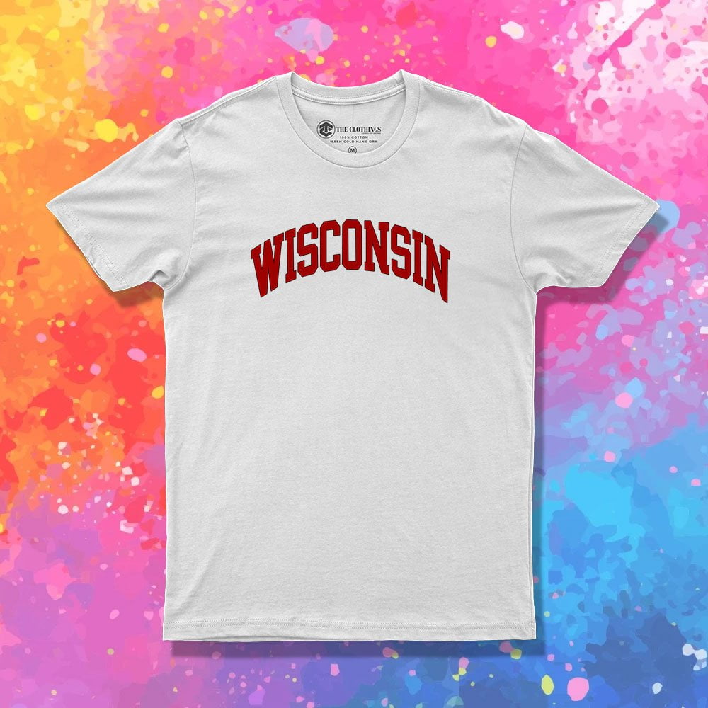 Vintage Wisconsin University T Shirt