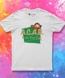 Vintage inspired ACAB Garfield T Shirt