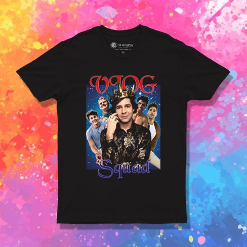 Vlog Squads Vintage Retro T Shirt