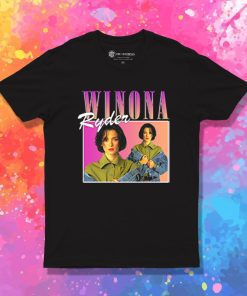 Winona Ryder Vintage Retro T Shirt