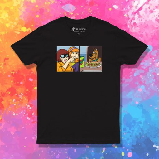 Woman Yelling at a Mystery Dog T Shirt