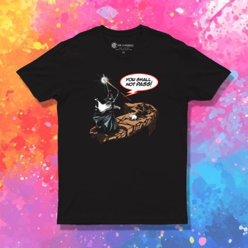 You shall not pass rabbit T Shirt