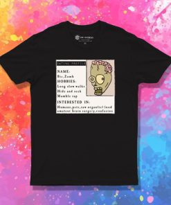Zombie dating profile T Shirt