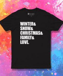 family love christmas T Shirt