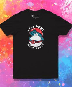 stay home snorlax T Shirt