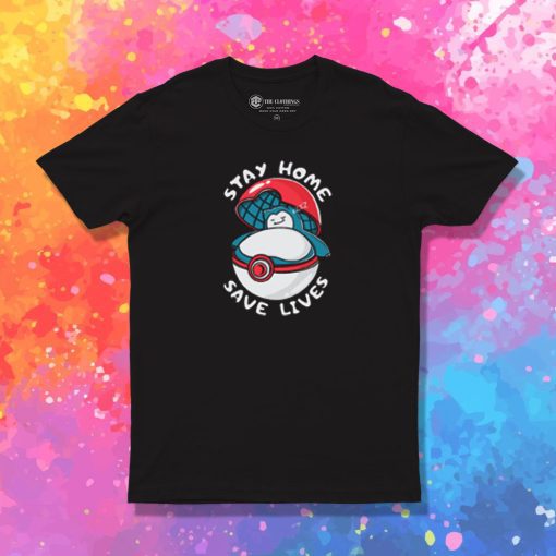 stay home snorlax T Shirt