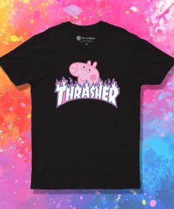thrasher Peppa Pig cute T Shirt
