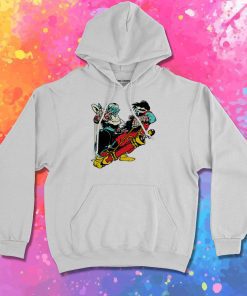 A Run The Jewels and Dragon Ball Z Hoodie