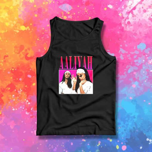 Aaliyah Vintage Retro Tank Top
