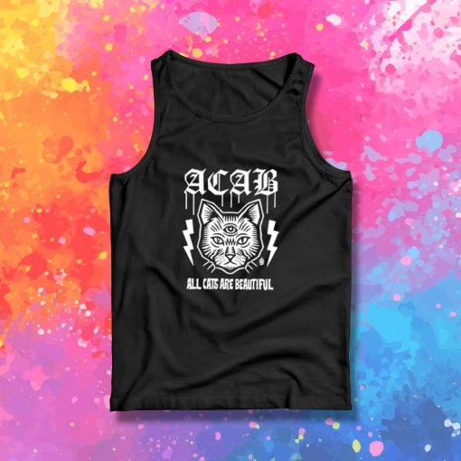 Acab All Cats Are Beautiful Tank Top