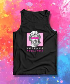 Aesthetic Vaporwave Intense Feelings Tank Top