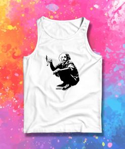 Albert Einstein Smoking Tank Top