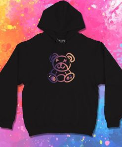 Animal Colorful Teddy Bear Cute Hoodie
