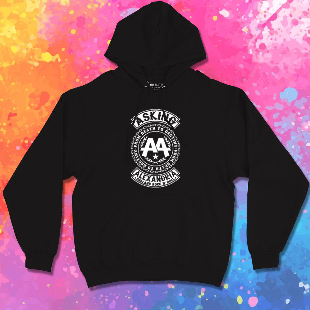 Asking Alexandria Patches Hoodie